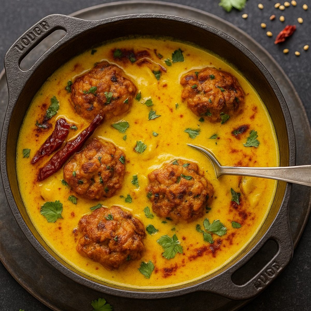 Punjabi Kadhi Pakora