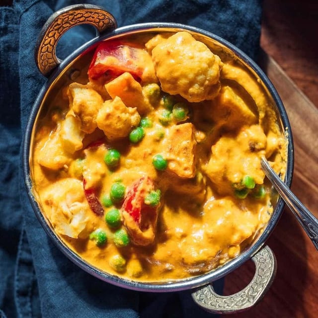 Vegetable Korma - Lunch Special.