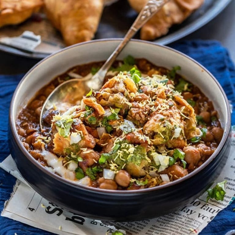 Savor Our Samosa Chaat