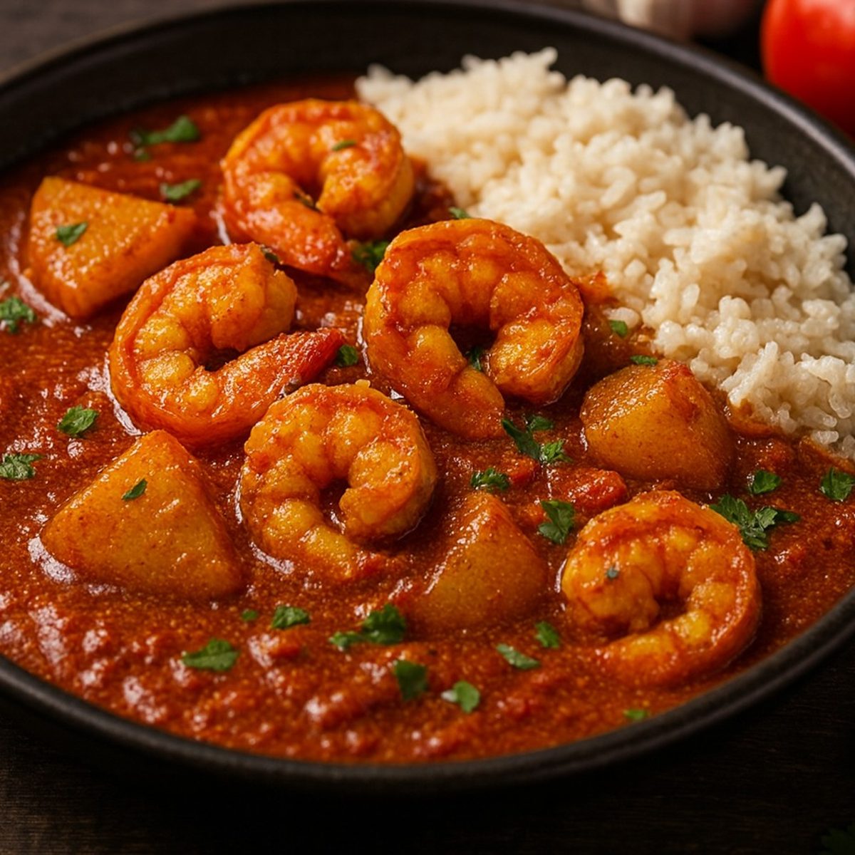 Shrimp Vindaloo